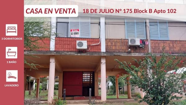 Venta \ 18 de Julio N°175